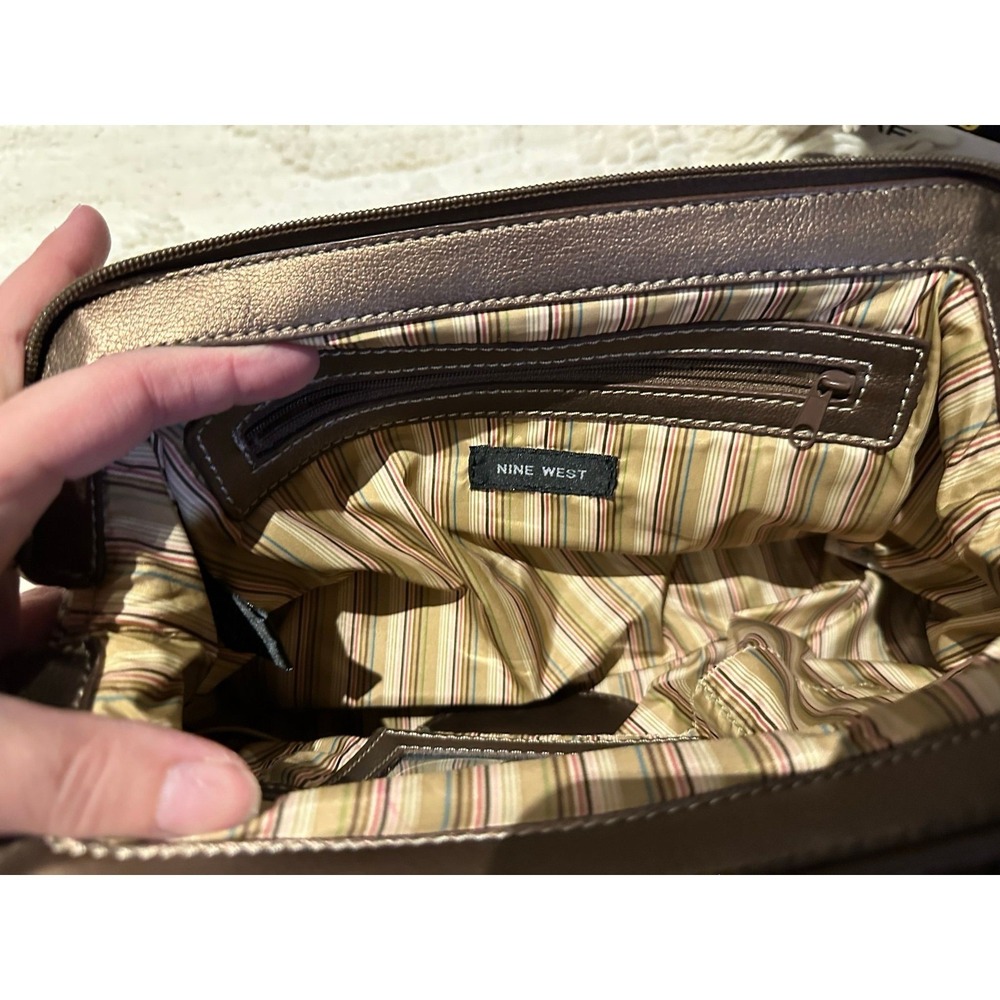Y2K Nine Weat Herringbone Purse - Picture 7 of 10